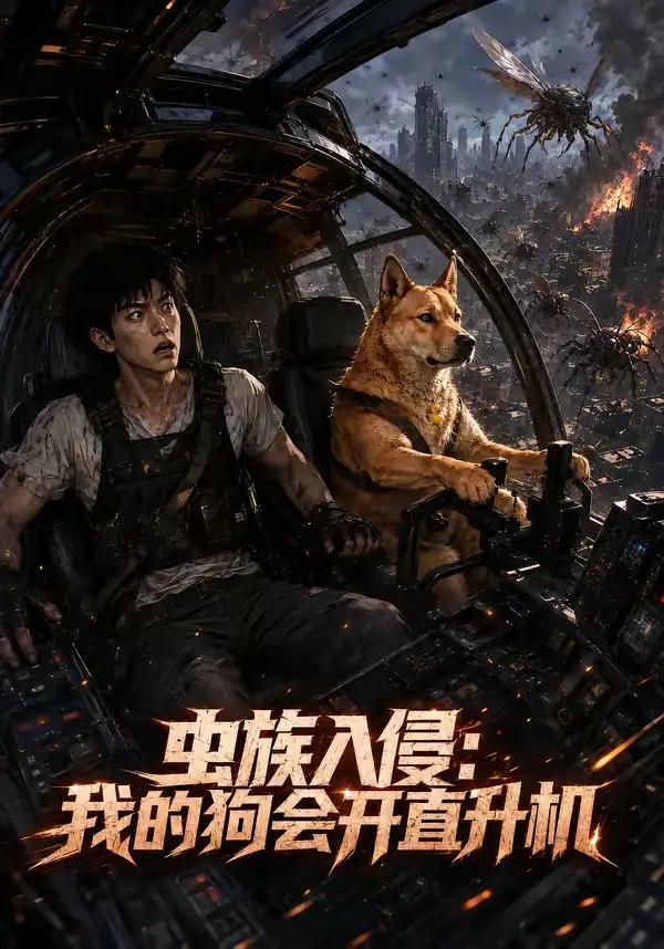 短剧《虫族入侵我的狗会开直升机 (53集)》海报