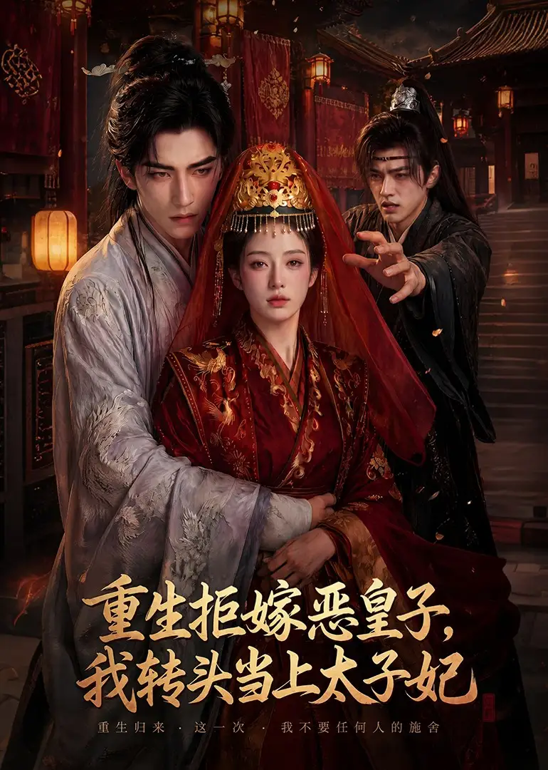 短剧《重生拒嫁恶皇子我转头当上太子妃 (55集)》海报