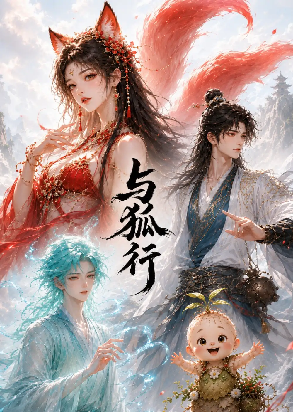 短剧《与狐行 (3集)》海报