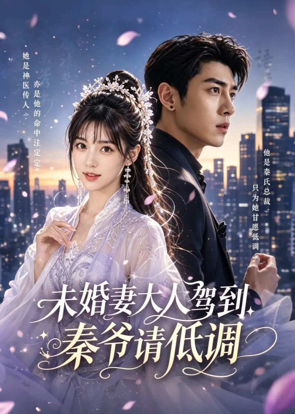 短剧《未婚妻大人驾到秦爷请低调 (59集)》海报