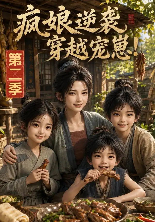 短剧《疯娘逆袭穿越宠崽第二季 (100集)》海报