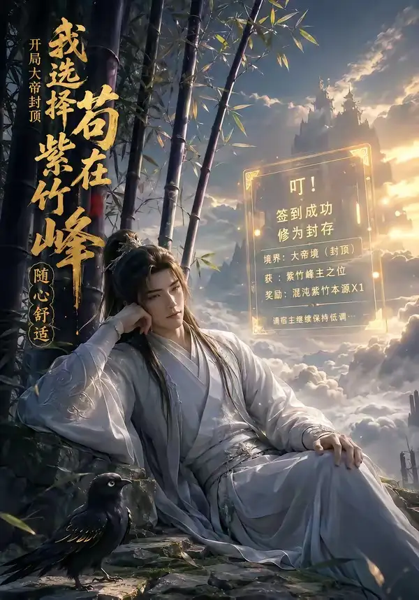 短剧《开局大帝封顶我选择苟在紫竹峰随心舒适 (80集全)》海报
