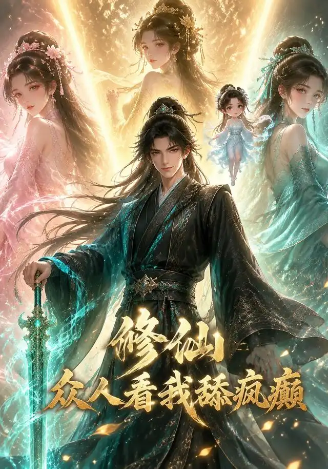 短剧《修仙众人看我舔疯癫 (117集)》海报