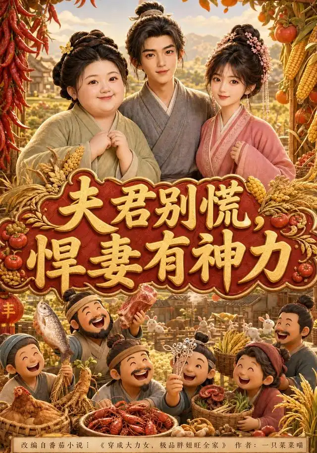 短剧《夫君别慌悍妻有神力 (100集)》海报