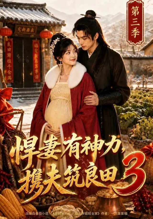 短剧《悍妻有神力携夫筑良田3 (100集)》海报