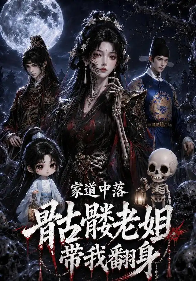 短剧《家道中落骷髅老姐带我翻身 (99集)》海报