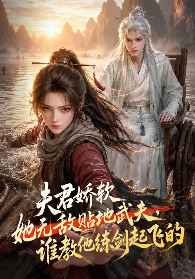 短剧《夫君娇软她无敌贴地武夫谁教他练剑起飞的 (70集)》海报