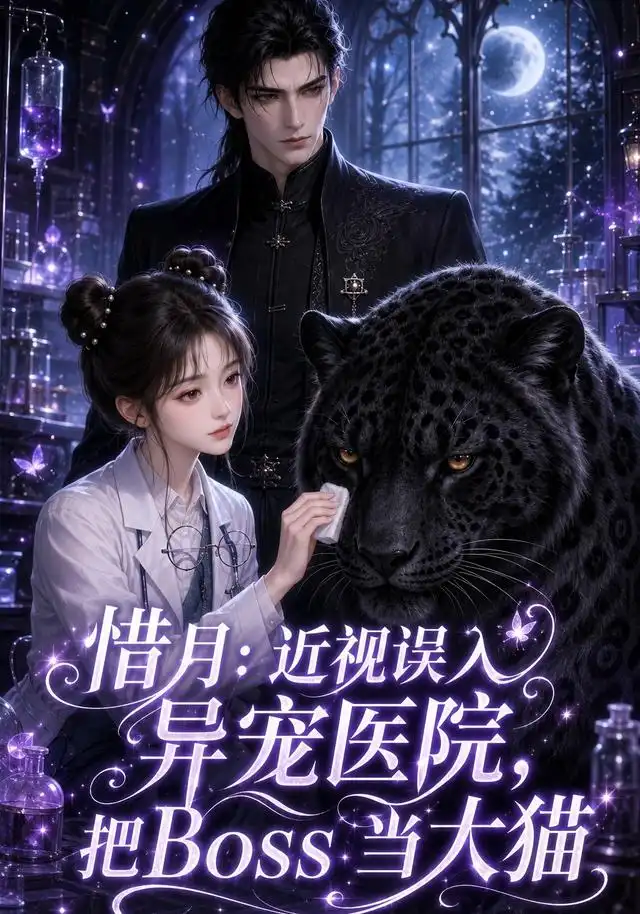短剧《惜月近视误入异宠医院把Boss当大猫 (32集)》海报