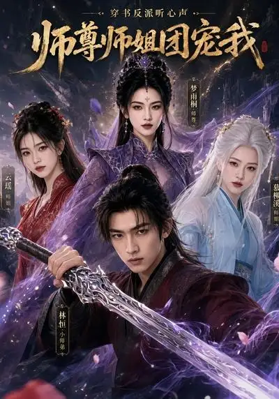 短剧《穿书反派听心声师尊师姐团宠我 (71集)》海报