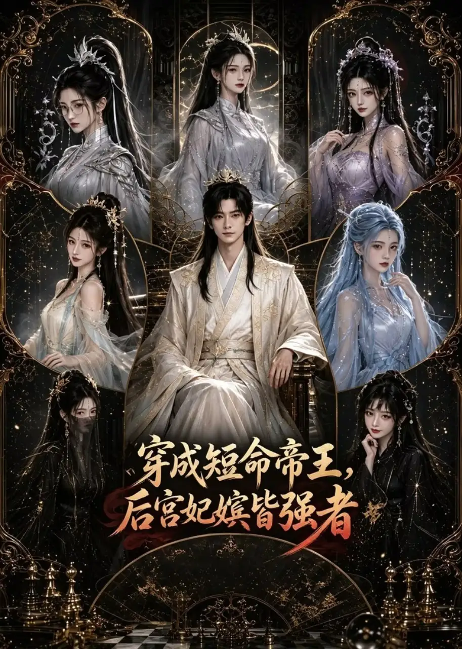 短剧《穿成短命帝王后宫妃嫔皆强者 (20集)》海报