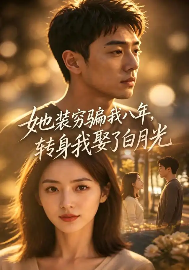 短剧《她装穷骗我八年转身我娶了白月光 (42集)》海报