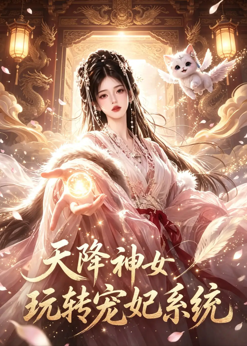 短剧《天降神女玩转宠妃系统 (47集)》海报
