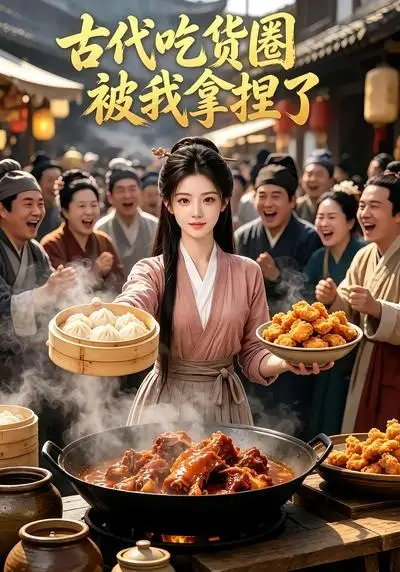 短剧《古代吃货圈被我拿捏了 (86集)》海报