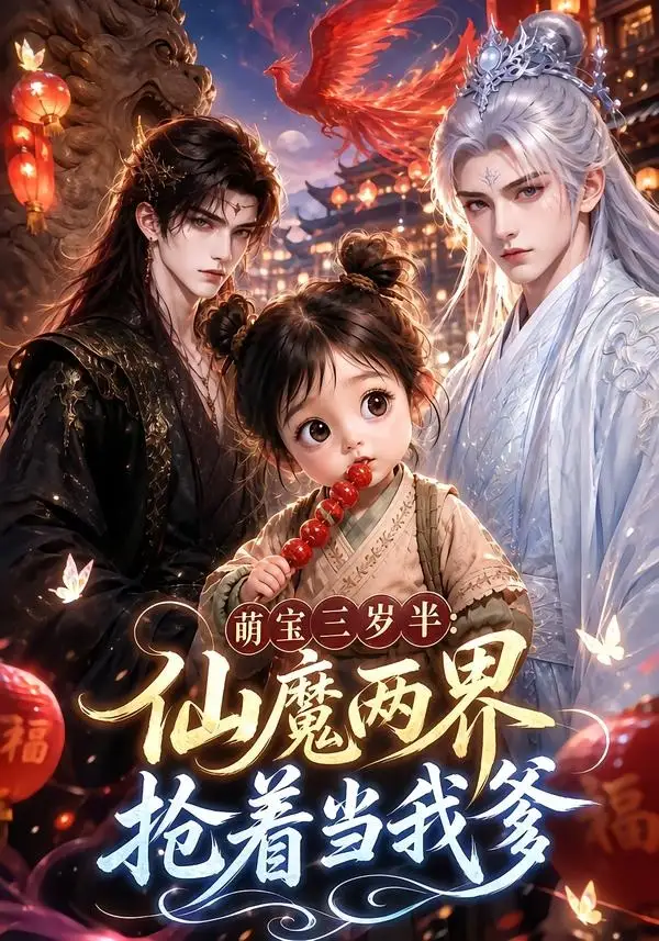 短剧《萌宝三岁半仙魔两界抢着当我爹 (73集)》海报