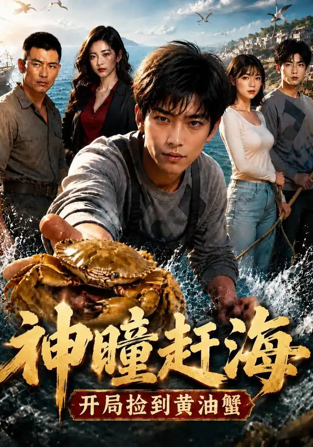 短剧《神瞳赶海开局捡到黄油蟹 (136集)》海报