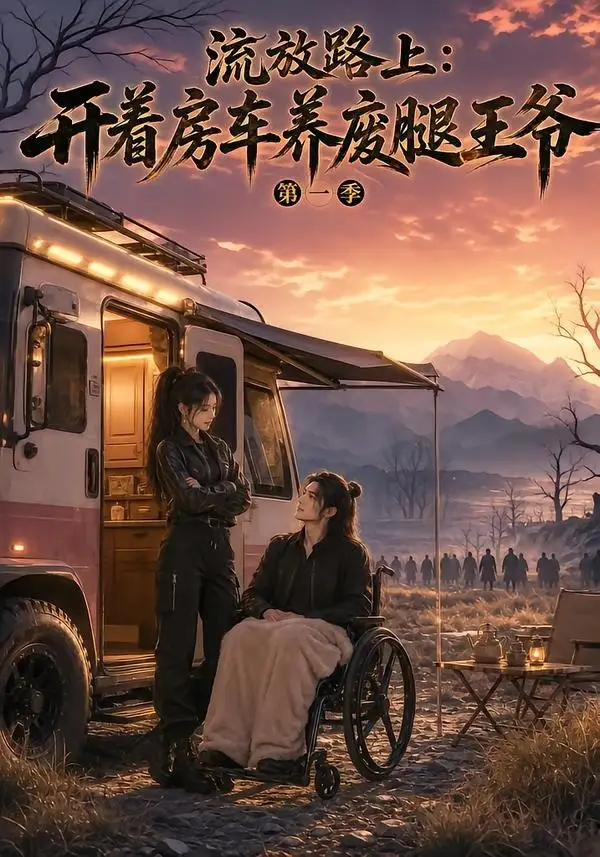 短剧《流放路上开着房车养废腿王爷第一季 (92集)》海报
