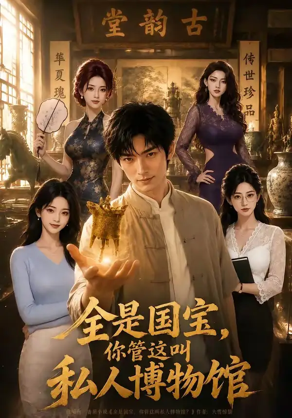 短剧《全是国宝你管这叫私人博物馆 (144集)》海报