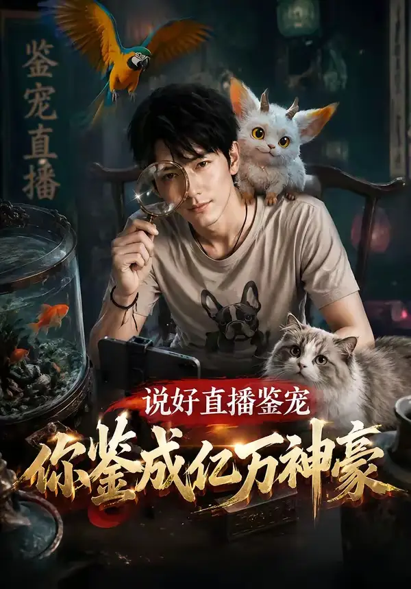 短剧《说好直播鉴宠你鉴成亿万神豪 (62集)》海报