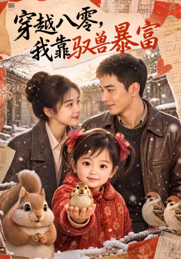 短剧《穿越八零我靠驭兽暴富 (60集)》海报