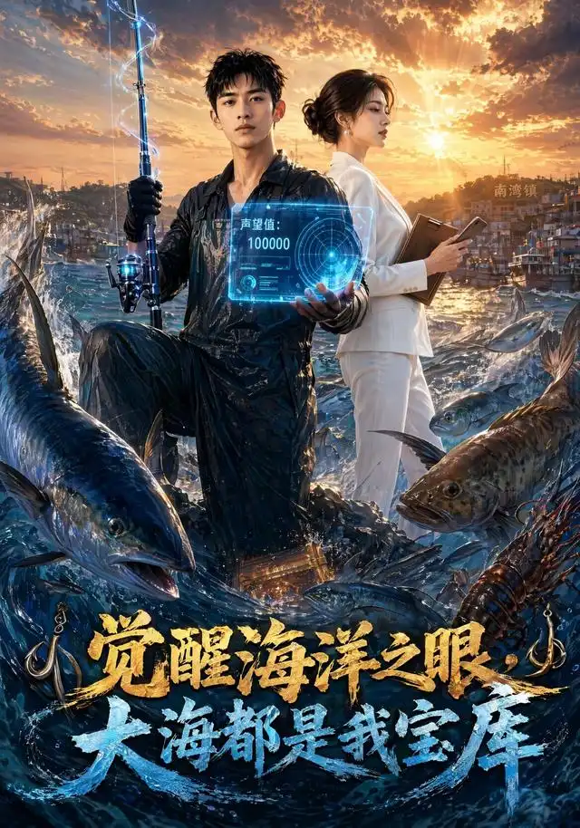 短剧《觉醒海洋之眼大海都是我宝库 (75集) AI短剧》海报