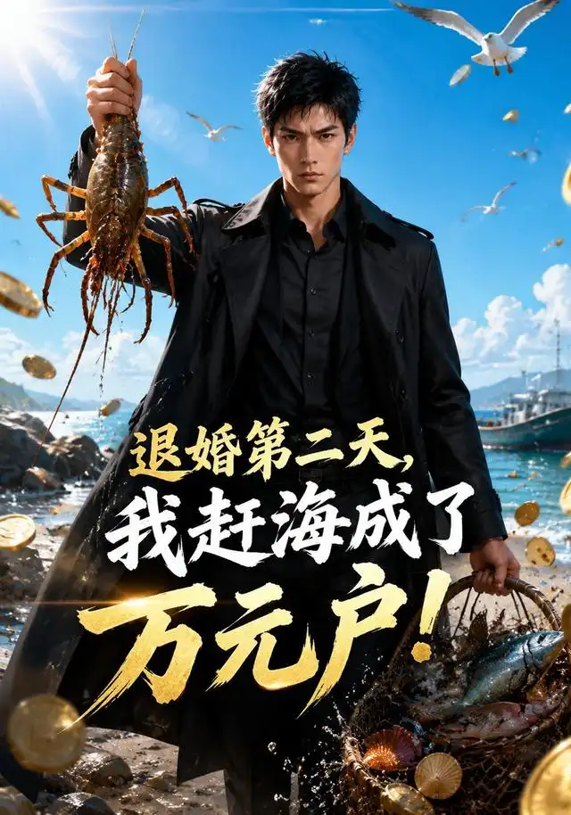 短剧《退婚第二天我赶海成了万元户 (54集) AI短剧》海报