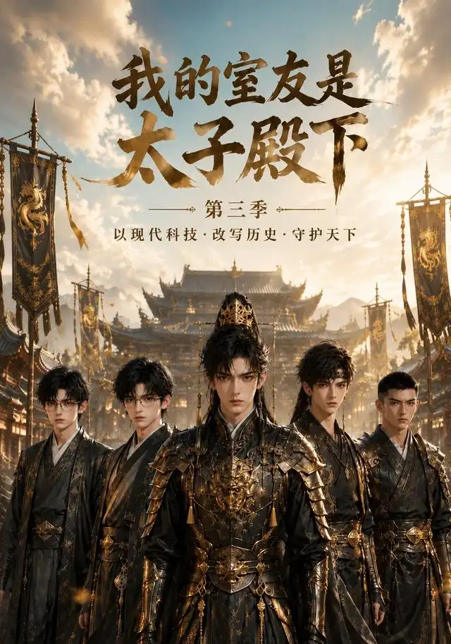 短剧《我的室友是太子殿下第三季 (40集)》海报