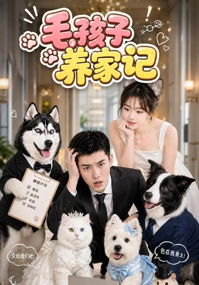 短剧《毛孩子养家记 (36集)》海报