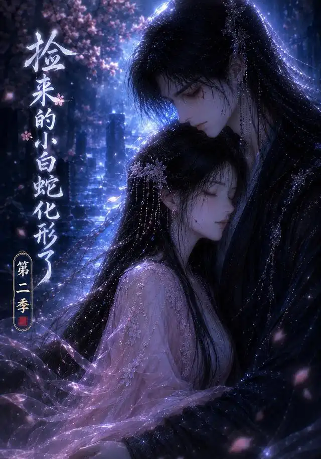 短剧《捡来的小白蛇化形了第二季 (45集)》海报