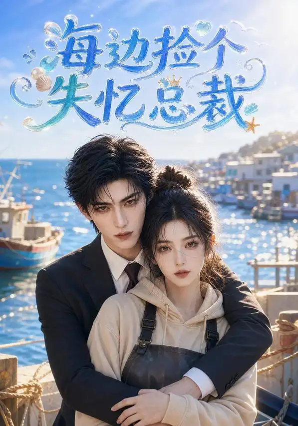 短剧《海边捡个失忆总裁 (85集)》海报
