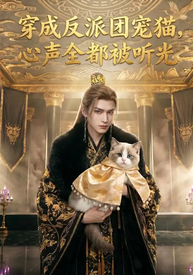 短剧《穿成反派团宠猫心声全都被听光 (67集)》海报