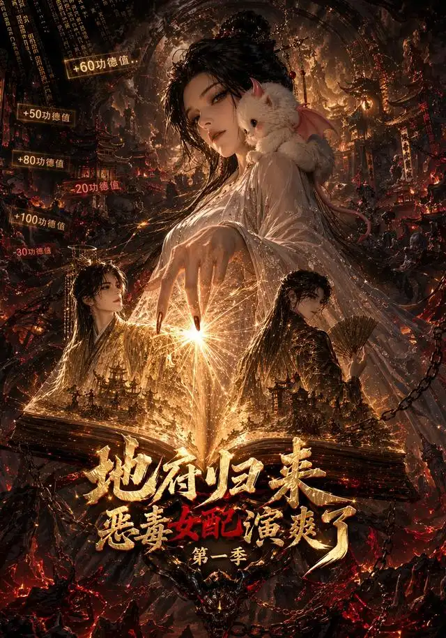短剧《地府归来恶毒女配演爽了第一季 (81集)》海报