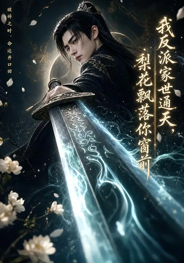 短剧《我反派家世通天梨花飘落你窗前 (60集)》海报