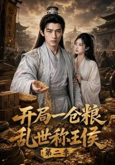 短剧《开局一仓粮乱世称王侯第二季 (92集)》海报