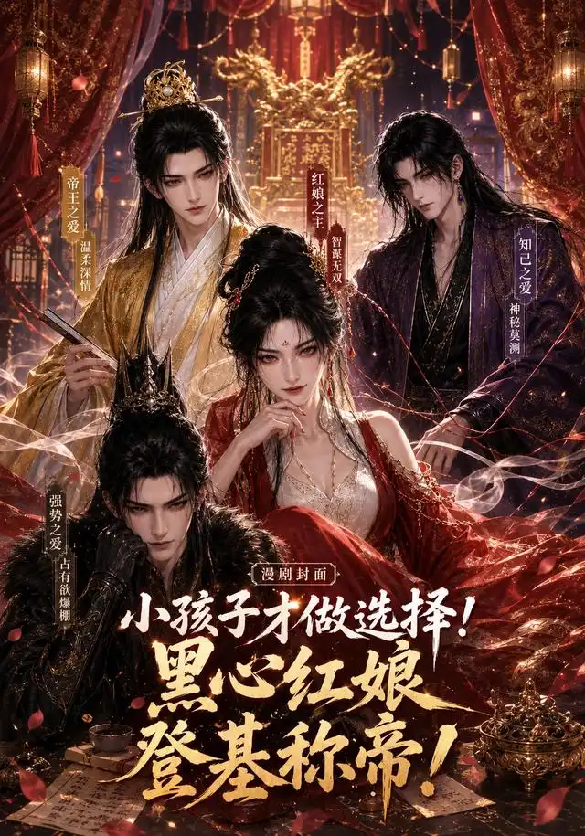 短剧《小孩子才做选择黑心红娘登基称帝 (51集)》海报
