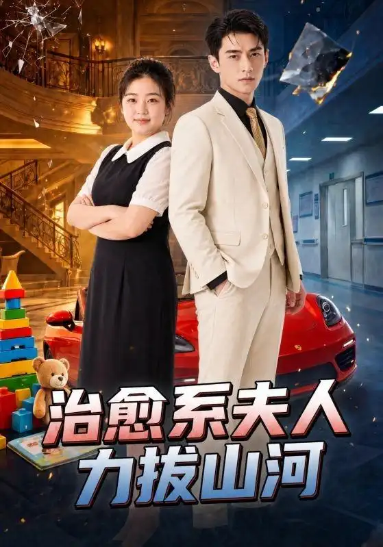 短剧《治愈系夫人力拔山河 (50集) AI短剧》海报