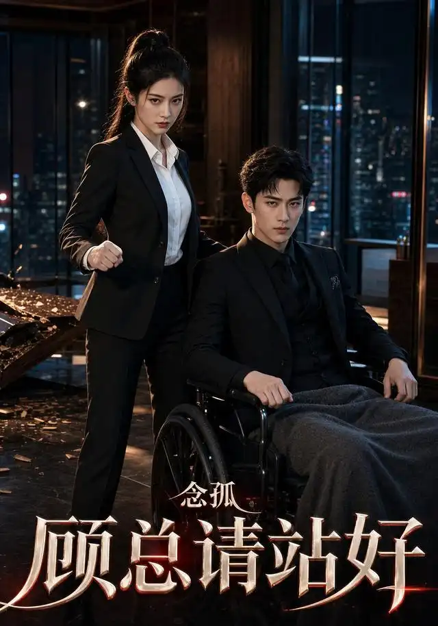 短剧《念孤顾总请站好 (30集) AI短剧》海报