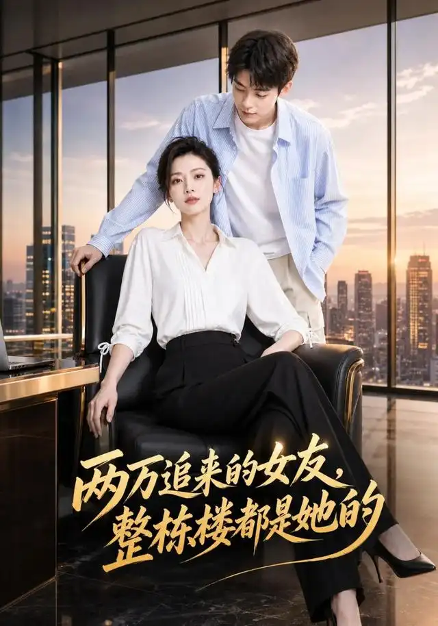 短剧《两万追来的女友整栋楼都是她的 (42集) AI短剧》海报