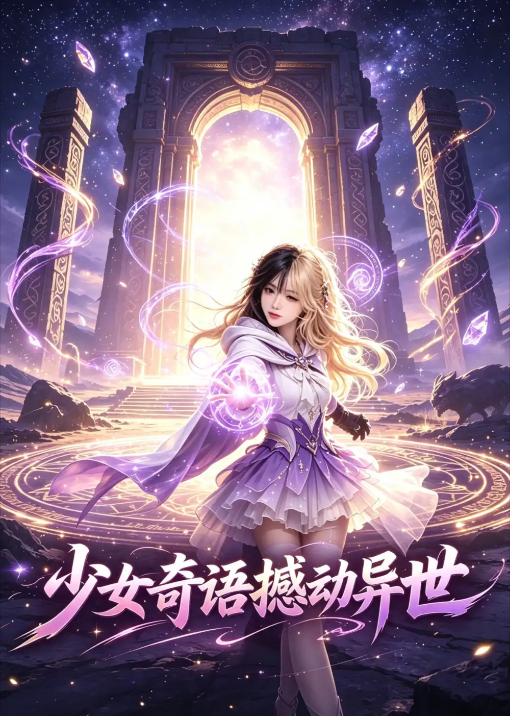 短剧《少女奇语撼动异世 (61集)》海报