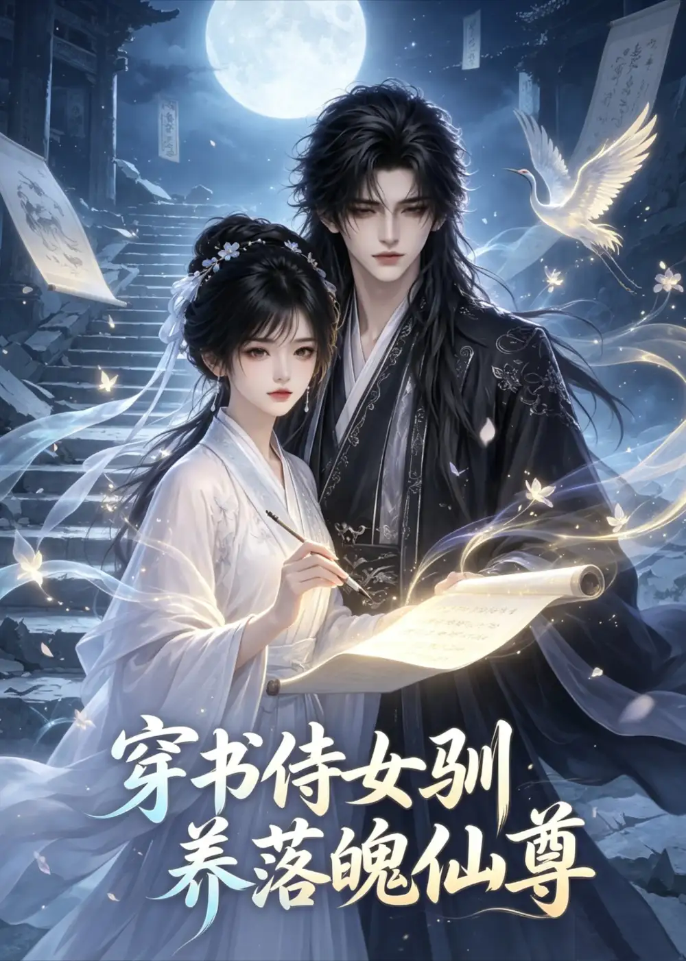 短剧《穿书侍女驯养落魄仙尊 (50集)》海报