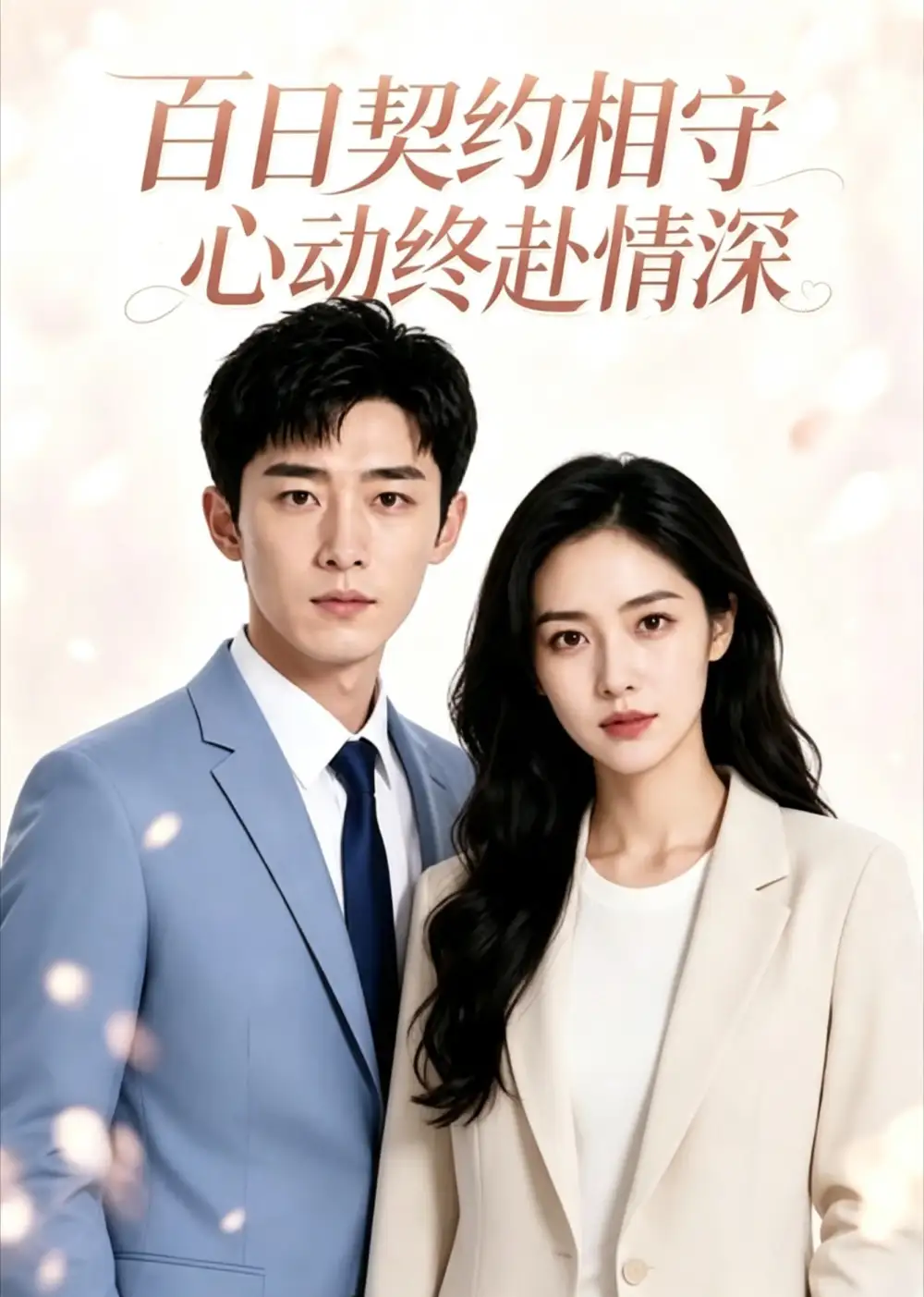 短剧《百日契约相守心动终赴情深 (50集)》海报