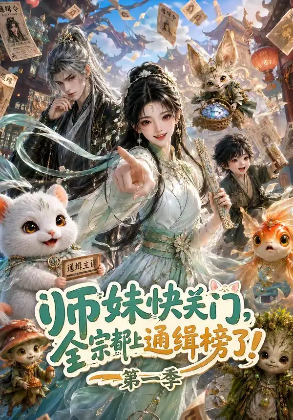 短剧《师妹快关门全宗都上通缉榜了第一季 (79集)》海报