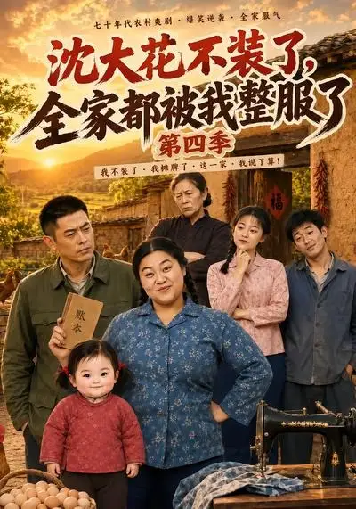 短剧《沈大花不装了全家都被我整服了第四季 (58集)》海报
