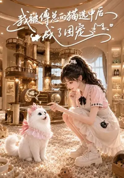 短剧《我被傅总的猫选中后成了团宠 (59集)》海报