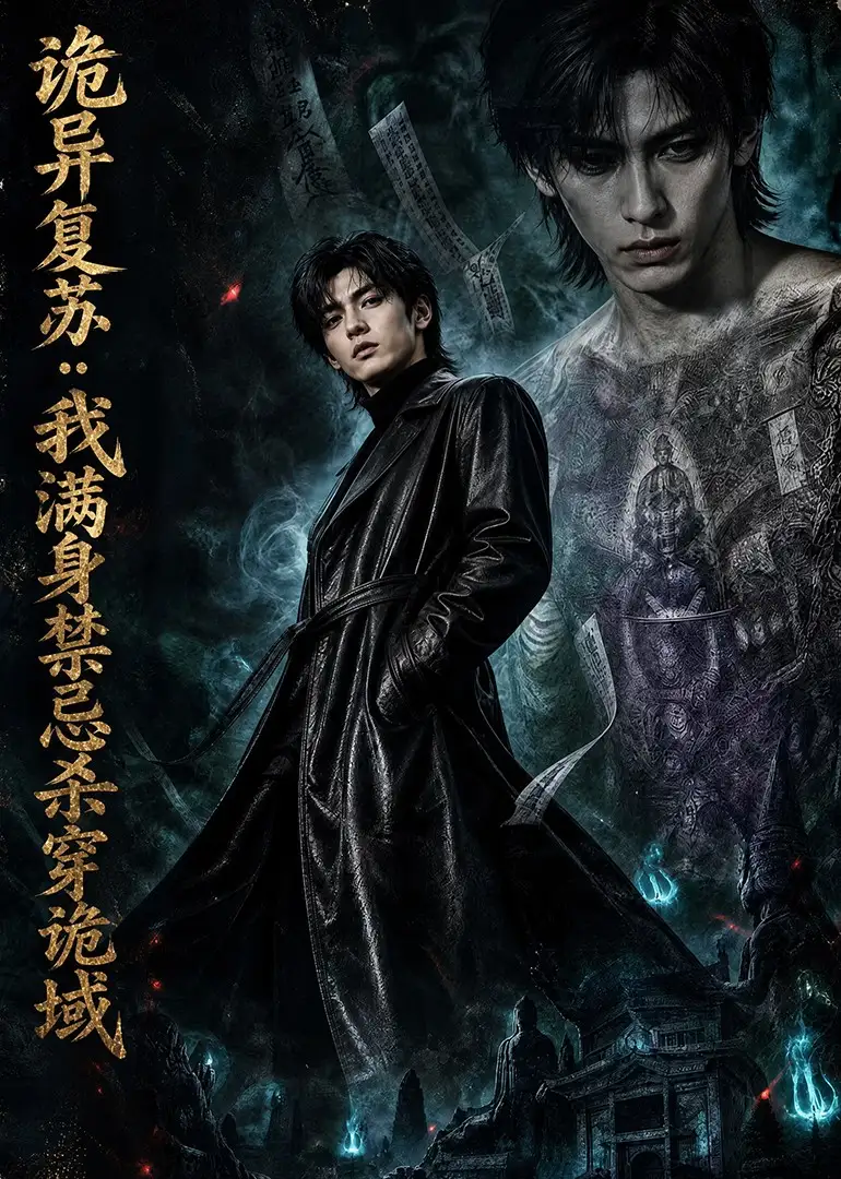 短剧《诡异复苏我满身禁忌杀穿诡域 (48集)》海报