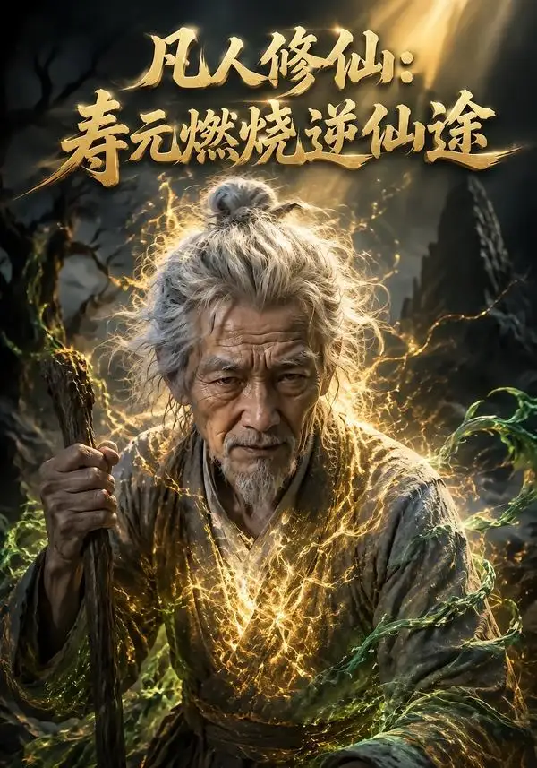 短剧《凡人修仙寿元燃烧逆仙途 (97集)》海报