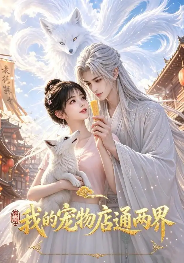 短剧《我的宠物店通两界 (40集) 动漫》海报