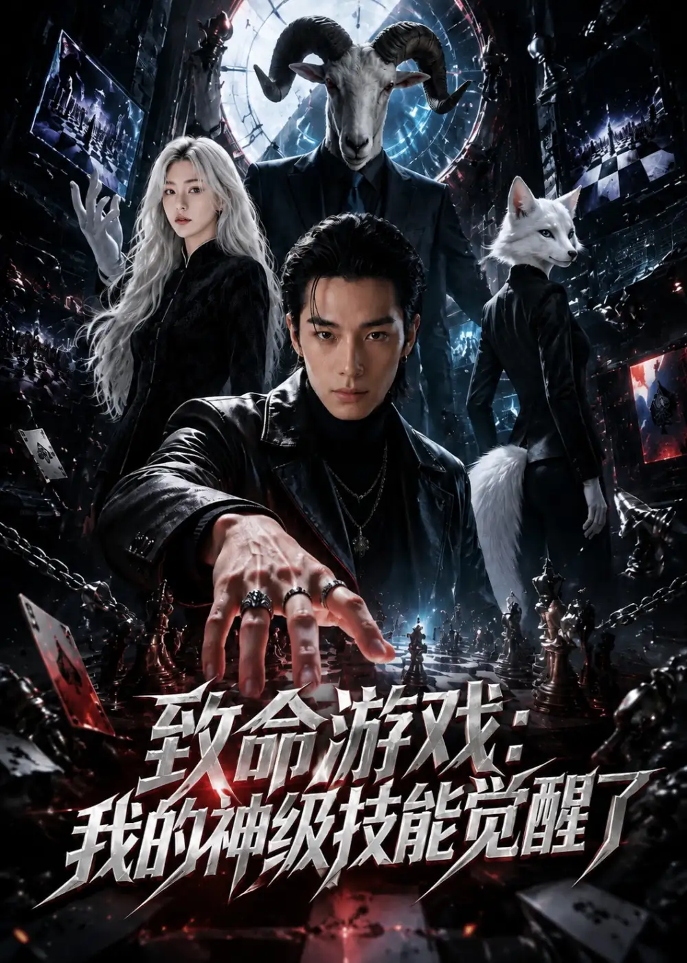 短剧《致命游戏我的神级技能觉醒了 (80集)》海报