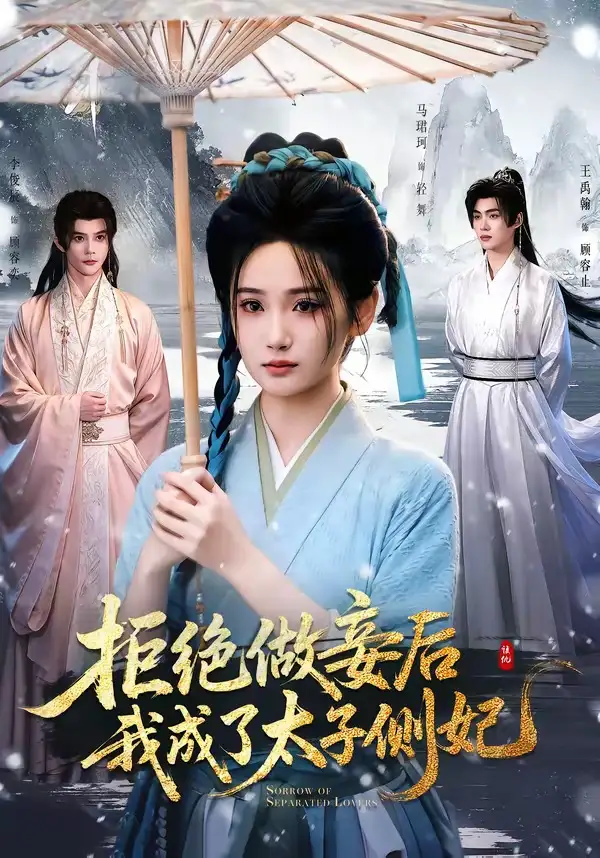 短剧《拒绝做妾后我成了太子侧妃&一纸离人愁 (89集) 李俊辰&马珺珂》海报