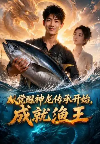 短剧《从觉醒神龙传承开始成就渔王 (80集) AI短剧》海报