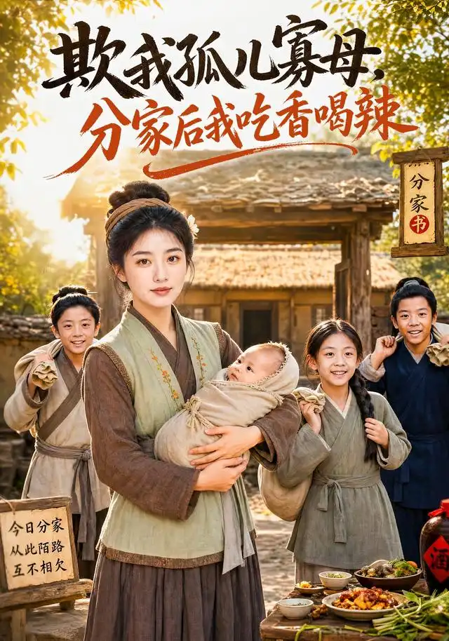 短剧《欺我孤儿寡母分家后我吃香喝辣 (80集) AI短剧》海报